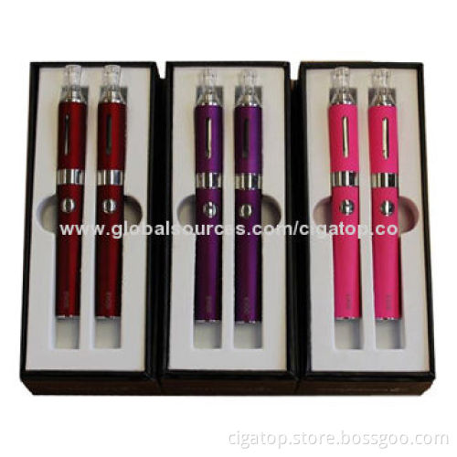 Most Popular Best Quality E cigarette Evod Starter Kit with MT3, 1.6-2.0mL Clearomizer Capacity